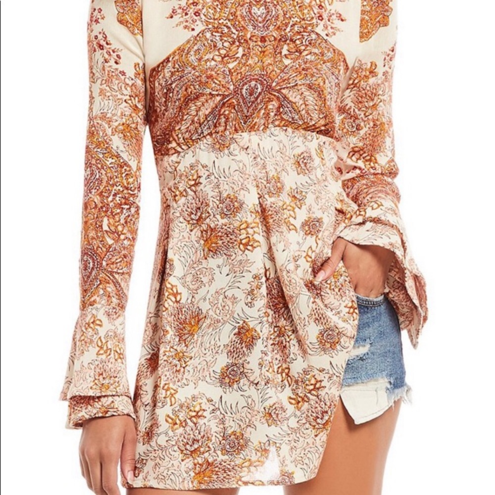 Free People Boho Floral Dress